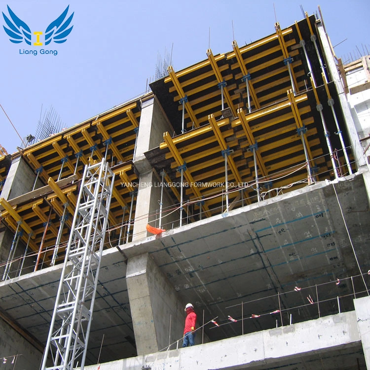 China Manufacturer Lianggong Forming Construction Concrete Steel Timber Beam Slab Roof Formwork with Scaffolding Prop
