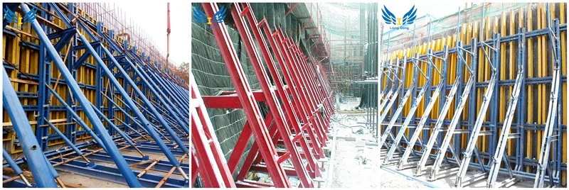 High Strength Single-Side Bracket Formwork for Supporting Wall