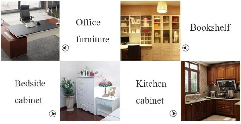 Natural Veneer Mdf/ Melamine Mdf for Furniture or Cabinet