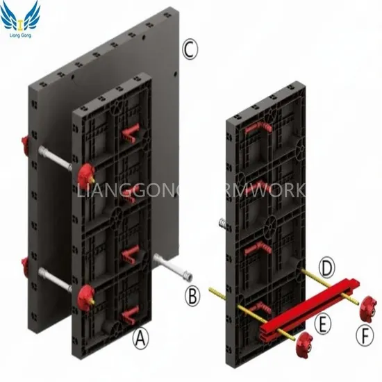 Lianggong Factory Building Construction Concrete Climbing Reusable Aluminum Adjustable Plastic Beam Column Slab Steel Formwork 