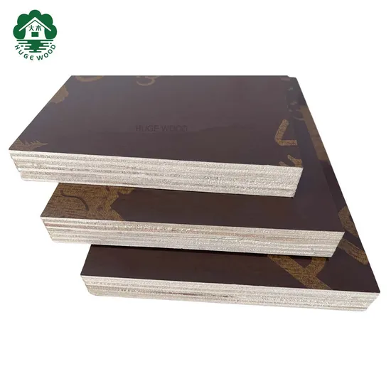 18mm Black Birch/Poplar/Eucalyptus Film Faced Plywood From China 