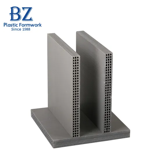 Plastic Formwork for Column Concrete Concrete Formwork Wooden Formworm