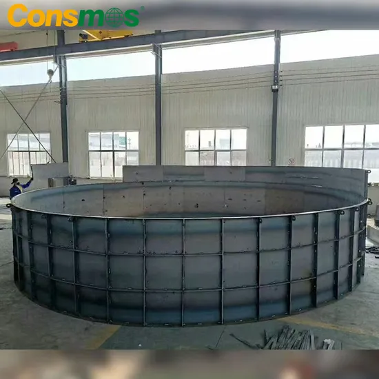 OEM/ODM Customized Q235 Steel Metal Slab Formwork for Column Wall Beam Bridge Building Concrete Construction 