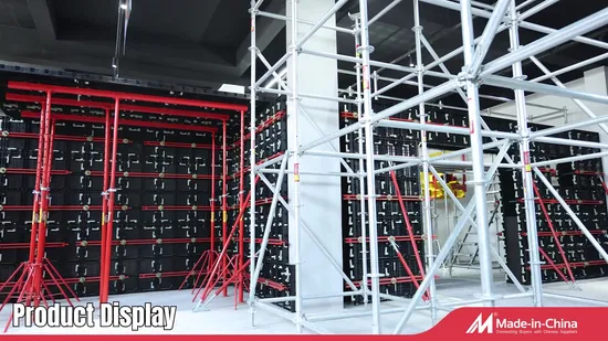 Tecon Competitive Price Steel Frame Modular Column Wall Formwork 